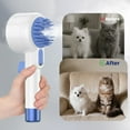 thumbnail image 6 of Dlopede Pet Steam Brush, 3-in-1 Steam Grooming Brush, Softens Fur & Reduces Static, Remove Tangled Loose Hair, Ideal for Long Short Hair and Bath-Hating Pets,  for Shedding Massaging Grooming., 6 of 8