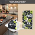 thumbnail image 5 of Yayeee Blank Wall Plate Cover 1-Gang 4.5"x2.7" Home Unused Decorative Outlet, White Flower Pattern, 5 of 7