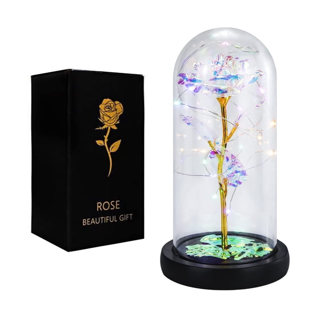 Rosa Eterna FGSS Artificial con Luces LED