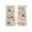 Brown, variant on Sage Green Floral Sheer Curtains 96 Inch Length 2 Panels Set, Spring Flowers Leaves Farmhouse Voile Window Treatment Semi Sheer Long Curtains Drapes for Bedroom/Living Room/Kitchen 52"x96"x2