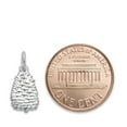 thumbnail image 5 of 925 Sterling Silver Pinecone Charm - Fall Jewlery Gifts for Her, 5 of 6