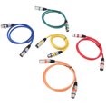 thumbnail image 4 of XLR Male To Female Mic Cable, 5 Colors HiFi Sound XLR Microphone Cable 3 Pin Balanced For Recording, 4 of 8