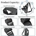 thumbnail image 4 of FSD.WG Mochila de Hombre Tipo Bolso Cruzado Multi-función Bolsa de Viaje para Senderismo Impermeable para Uso Diario, 4 of 6