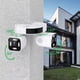 thumbnail image 3 of Cámaras de seguridad inteligentes Pisexur para exteriores, con WiFi, visión 360°, visión nocturna 1080P, intercomunicador bidireccional con detección de movimiento, IP66, para hombres y niños., 3 of 3
