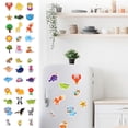 thumbnail image 1 of Fridge Magnets For Kids Animals Refrigerator Magnets For Toddlers Fridge Magnets Baby Educational Children Learning Toy Full Back Magnets For Kids Whiteboard, 1 of 9