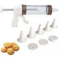 thumbnail image 1 of DIY Biscuit Machine Cookie Maker Icing Cookie Press Set with Stamp and Nozzles Home Bakery Baking Tool, 1 of 9