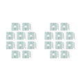 thumbnail image 4 of Bearachild Soporte de fresa Marco de planta Balcón Soportes de escalada Estante Patio Rectángulo Soporte tridimensional Invernadero 10pcs Verde 10 piezas 2Conjunto, 4 of 6
