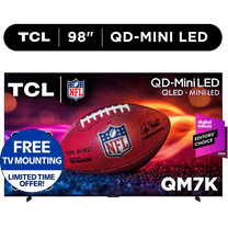 TCL 98" Class QM7K Series QD-Mini LED QLED 4K UHD Smart Google TV (NEW, 2025) - 144Hz, Local Dimming, Audio by Bang & Olufsen - 98QM7K
