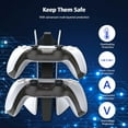 thumbnail image 3 of PS5 Controller Charger Edition, Wireless Controller Charging Station with Dual USB C Ports, Dual USB Fast Charging Dock for PlayStation 5 Dualsense Controller, 3 of 7