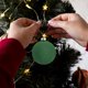 thumbnail image 5 of Adornos navideños, bolas de terciopelo, 6 unidades, 2,36 pulgadas, para árbol de Navidad, baby shower, primera Navidad, fiesta de cumpleaños, bolas de terciopelo flocado., 5 of 6