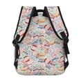 thumbnail image 4 of Fotbe Passport Stamp Pattern Casual Backpack for School, Travel, and Outdoor Activities - Durable, Lightweight, and Comfortable, 4 of 5