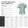 thumbnail image 4 of Bixox Men's Building Truck Printed Short Sleeve Skinny Athletic T-Shirt, 4 of 6