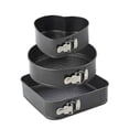 thumbnail image 1 of 3pc Carbon Steel Baking Dish Bakeware Non-stick Cake Mold Baking Tool, 1 of 3