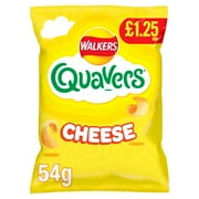 Walkers Quavers Cheese Snacks Crisps 54g (pack of 15)
