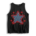 thumbnail image 4 of ‌Drses ‌Women's American Flag Tank Tops - Patriotic Stars & Stripes Graphic Tees for 4th of July, Memorial Day & Summer BBQ (S-2XL), 4 of 4