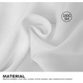 thumbnail image 3 of 2 Pack White Rectangle Tablecloth 90 x 132-inch Rectangular Polyester Table Cloth for Weddings, Banquets, or Restaurants, 3 of 7