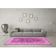 thumbnail image 3 of Ahgly Company Indoor Rectangle Persian Pink Traditional Area Rugs, 6' x 9', 3 of 4
