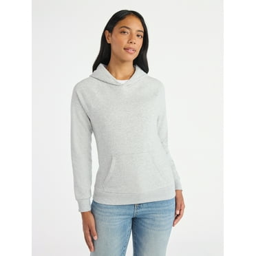 Time and Tru Women's Fleece Hoodie, Sizes XS-XXXL