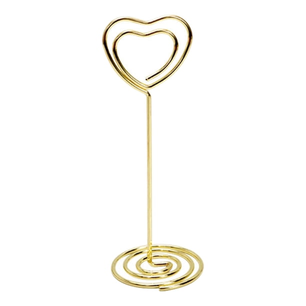 Soporte para notas de escritorio, soporte para fotos, carpeta de notas, adorno para mesa Amor