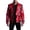 Red, variant on Mens 80s Star Red Jacket Singer Costume Halloween