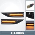 thumbnail image 3 of Coche LED Lateral Marcador Giro Señal Ámbar Luz 2K5949101 para VW T6 Claro, 3 of 7