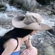 thumbnail image 5 of Sombrero de sol Sonducket Poliéster Negro con ala ancha resistente al agua y ventilado, 5 of 6