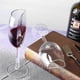 thumbnail image 3 of Half wine glass, half red wine glass, clear glass - perfect for red wine, 3 of 4