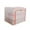 B, variant on Vikakiooze 2023 Transparent Steel Frame Storage Box Nylon Mesh Foldable Storage Box