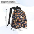 thumbnail image 2 of Fotbe Gingerbread Delights Mochila Ligera Casual para Laptop para Hombres y Mujeres, Mochila Impermeable de Uso Diario, Mochila para Universidad, 2 of 6