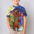 thumbnail image 2 of Scooby Doo Kid's T-Shirt Short Sleeve T-Shirt Tops Summer Tee Shirt for Boys Girls 100CM, 2 of 8