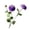 A006- Purple, variant on Ranunculus Artificial Flowers Fake Flowers Light Peach Faux Flower Stems Artificial Flowers for Decoration for Vase Wedding Flowers Home Decor 1 Pack