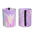 thumbnail image 2 of Honeii Purple Sparkling Butterfly Print Waterproof Car Trash Can,Waterproof Portable Collapsible Trash Can,Garbage Container fits Most Cars,SUVs,and Trucks, 2 of 7