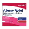 Diphenhydramine 25Mg Capsules For Allergy Relief By Leader, 100 Ea