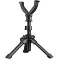 thumbnail image 1 of HAHDAXIA Shooting Rest Tripod Durable Adjustable Height Rifle Shooting Tripod 360 Degree Rotation V Yoke Stand, Portable Aluminum Construction for Target Shooting, Hunting and Outdoor Activit, 1 of 6