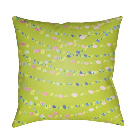 Surya Beads 20" x 20" Medium Square Throw Pillow WMAYO005-2020