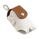 thumbnail image 5 of Eigraketly Mini bolsa de golf, portabolas, bolsa de almacenamiento, organizador de cintura, marrón, blanco Cafe Blanco 2piezas Eigraketly CBP265048, 5 of 5