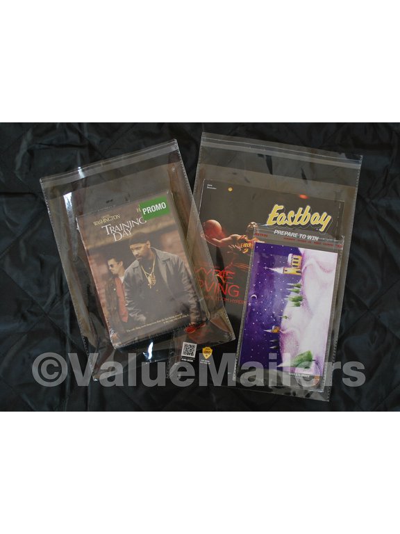 200 10X13 1.5 Mil Bags Resealable Clear T-Shirt Catalog Plastic Opp Cello Bag