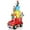Multi color, variant on Zimtown 6FT Inflatables Snowman with Three Penguins Outdoor Christmas Decorations for Holiday Lawn Garden Party