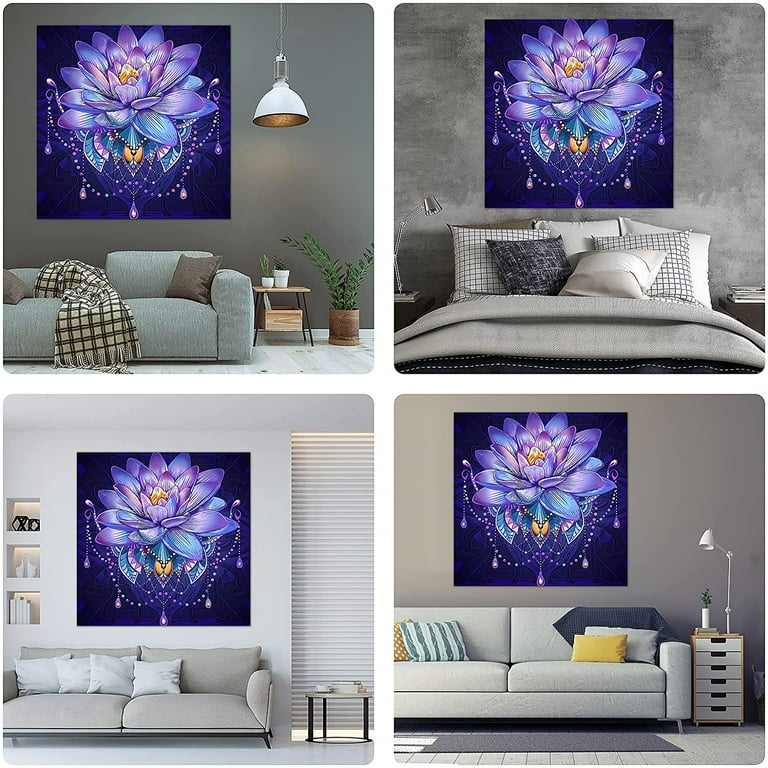 Diamond Painting Kits For Adults Full Drill - 5D Diamond Dotz Kits With  Paint By Number Kits - Great Decor For Home,Living Room