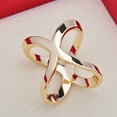 thumbnail image 5 of Dengmore Scarf Buckle Scarf Ring Clip Holder Silk Scarves Brooch Women X Shape Pins Cross Scarf Buckle, 5 of 5