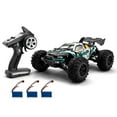 thumbnail image 1 of Carro de control remoto Coche RC 2.4 Ghz 70 KM/H de alta velocidad 1/16 todoterreno RC camiones Motor sin escobillas luz LED 4WD vehículo carreras escalada coche regalos para niños adultos 3 batería Eccomum Carro de control remoto, 1 of 7