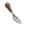 Silver#210, variant on Walnut Wood Spoon and Fork Set, Stainless Steel Utensils for Dessert, Fruit, and Household Use, 5-Piece Kitchen Tools with Ergonomic Handle, Vintage Style, Dishwasher Safe