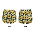 thumbnail image 3 of Balery Sunflowers Pantalones cortos deportivos para mujer con forro y dos bolsillos, elásticos, para entrenamiento, gimnasio, yoga-XX-Large, 3 of 7