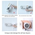 thumbnail image 1 of ruzhgo Hair Dryer Rack No Drilling Bathroom Toilet Storage Rack Wall Hanging Hair Dryer Rack Home Storage Organizer Hairdryer Holder, 1 of 7