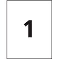 thumbnail image 5 of Avery White Static Cling Labels, 8½" X 11", Repositionable, for Laser Printers - 42844, 5 of 5