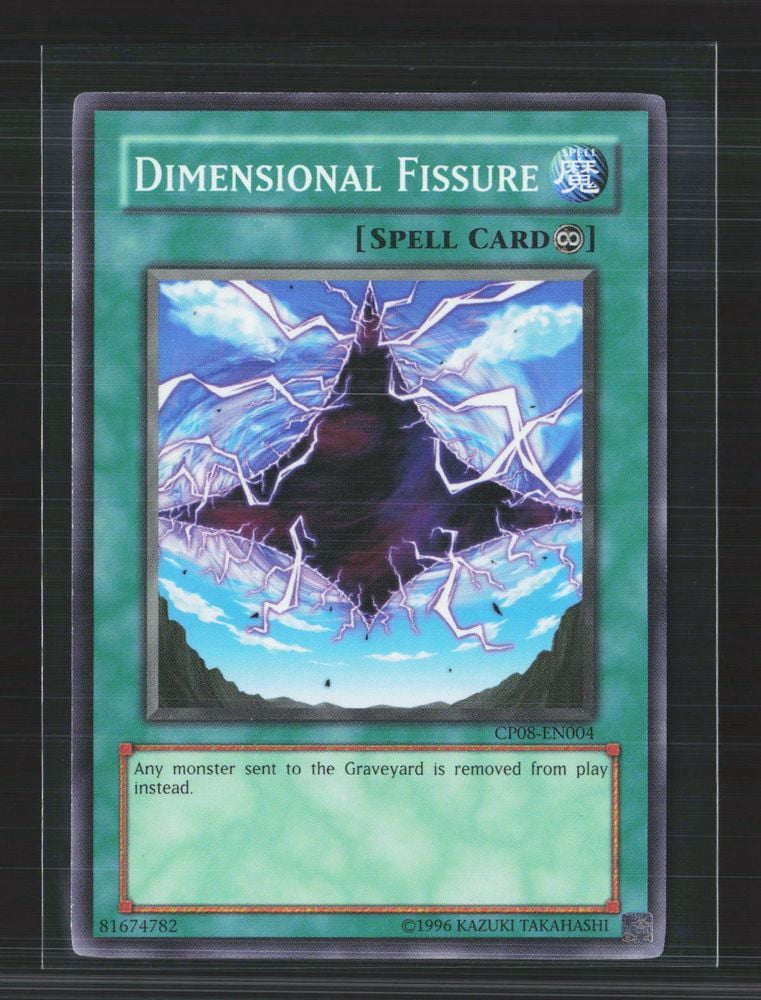 2008 Yu-Gi-Oh! Champion Pack: Game Eight Dimensional Fissure Super Rare Continuous Spell Card #CP08-EN004