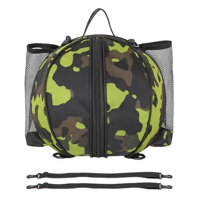 fastboy Basketball Bag Backpack Waterproof Mesh Pockets for Football Volleyball light green 28CM 1Set