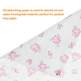 thumbnail image 4 of Uxcell 100pcs Square Rose Pattern Wax Paper Sheets 9.84" x 8.46" for Sandwich Baking Paper, Pink, 4 of 7