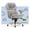 Light Gray, variant on Pemberly Row Back in Motion Office Chair in Dark Gray Fabric