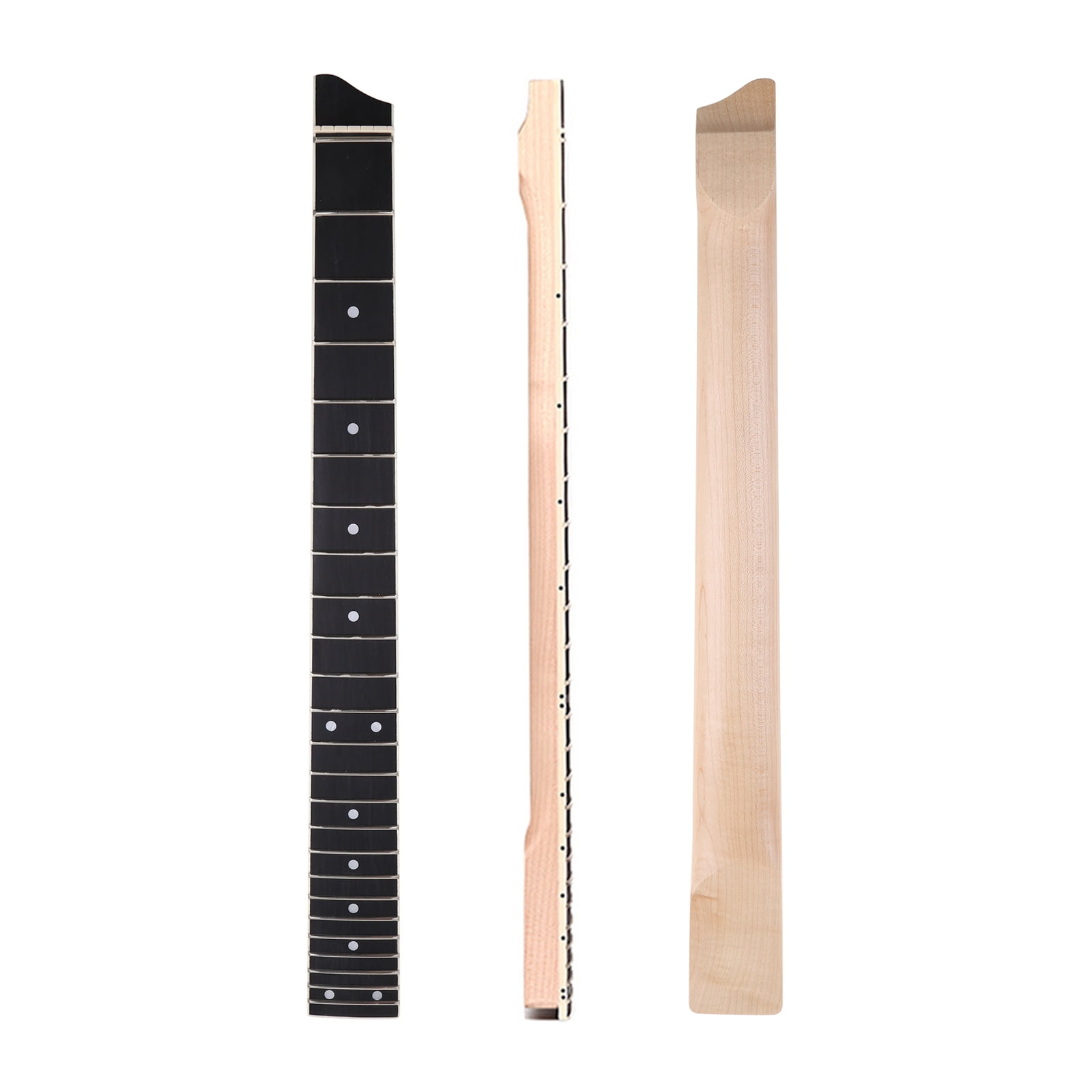 Zeiwohndc 25 Fret Maple Rosewood Headless Fretboard Paddle Electric Guitar Neck